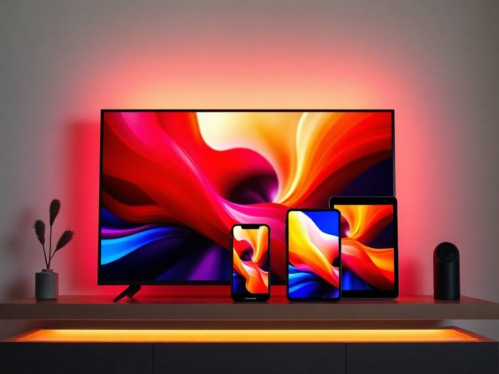 IPTV Satn Streaming-Funktionen auf mehreren Geräten